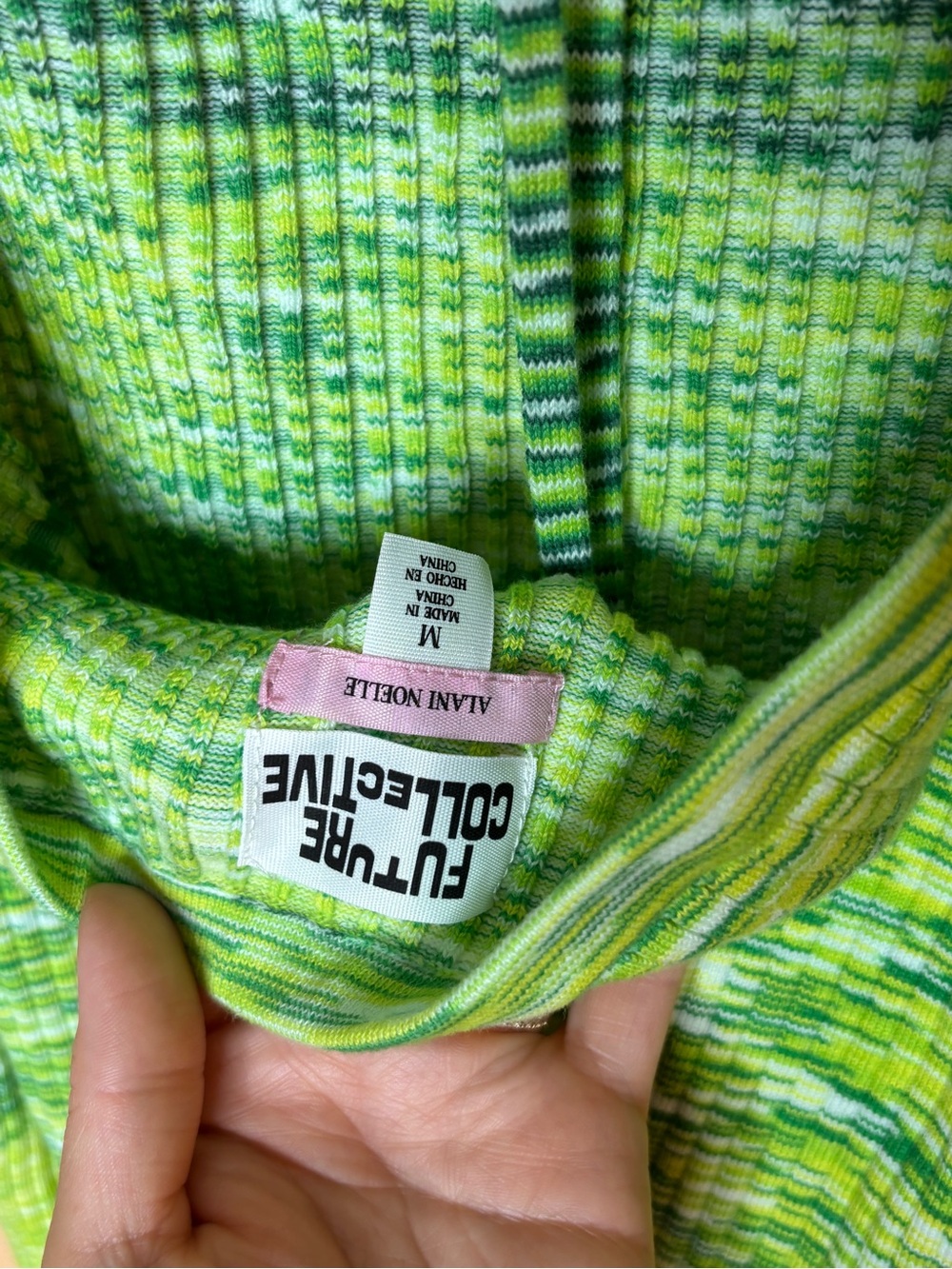 Green Ombre Halter Maxi Dress - Future Collective - Picture 8 of 8